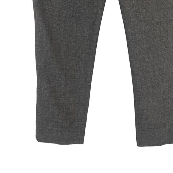 J. Crew Gray Campbell Wool Blend Slacks Office Attire Dress Pants Women Sz 2 - Picture 9 of 11